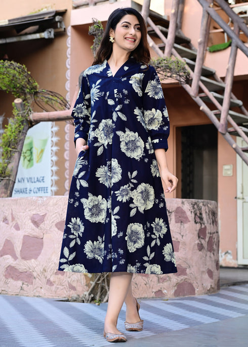 Designer Blue Dress